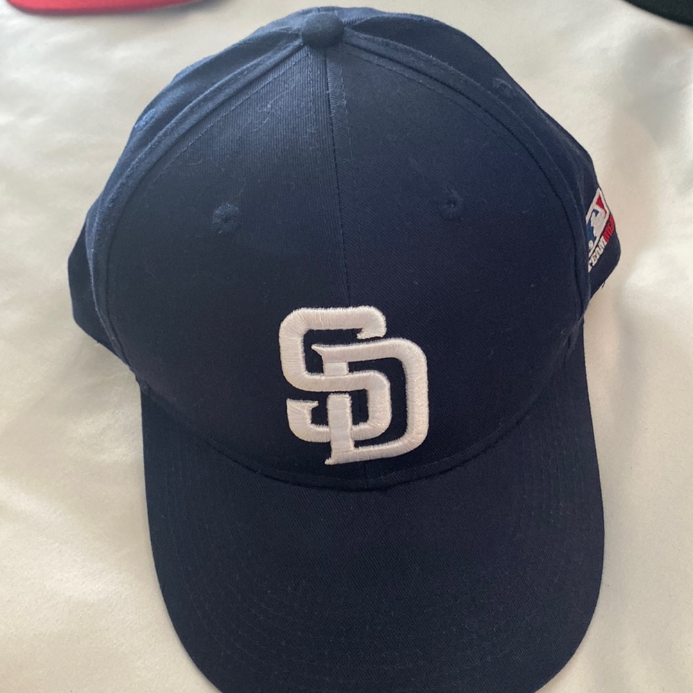 San Diego padres hat.